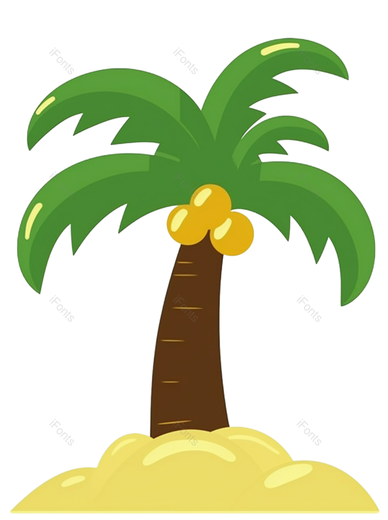 叶子图片,卡通元素,树木PNG,夏天免抠素材